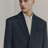 Wollen mix topcoat