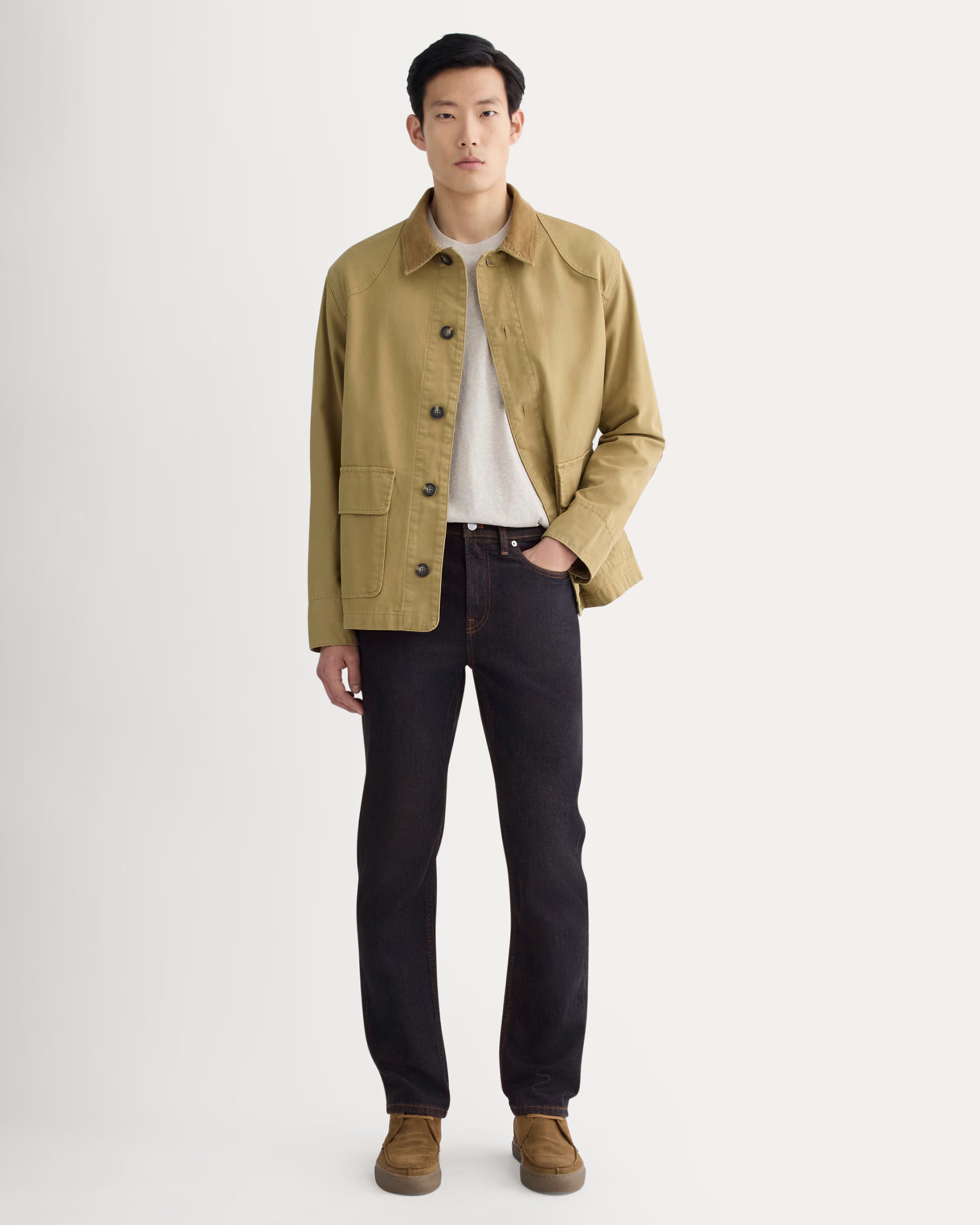 The Organic Cotton Straight-Leg Jean