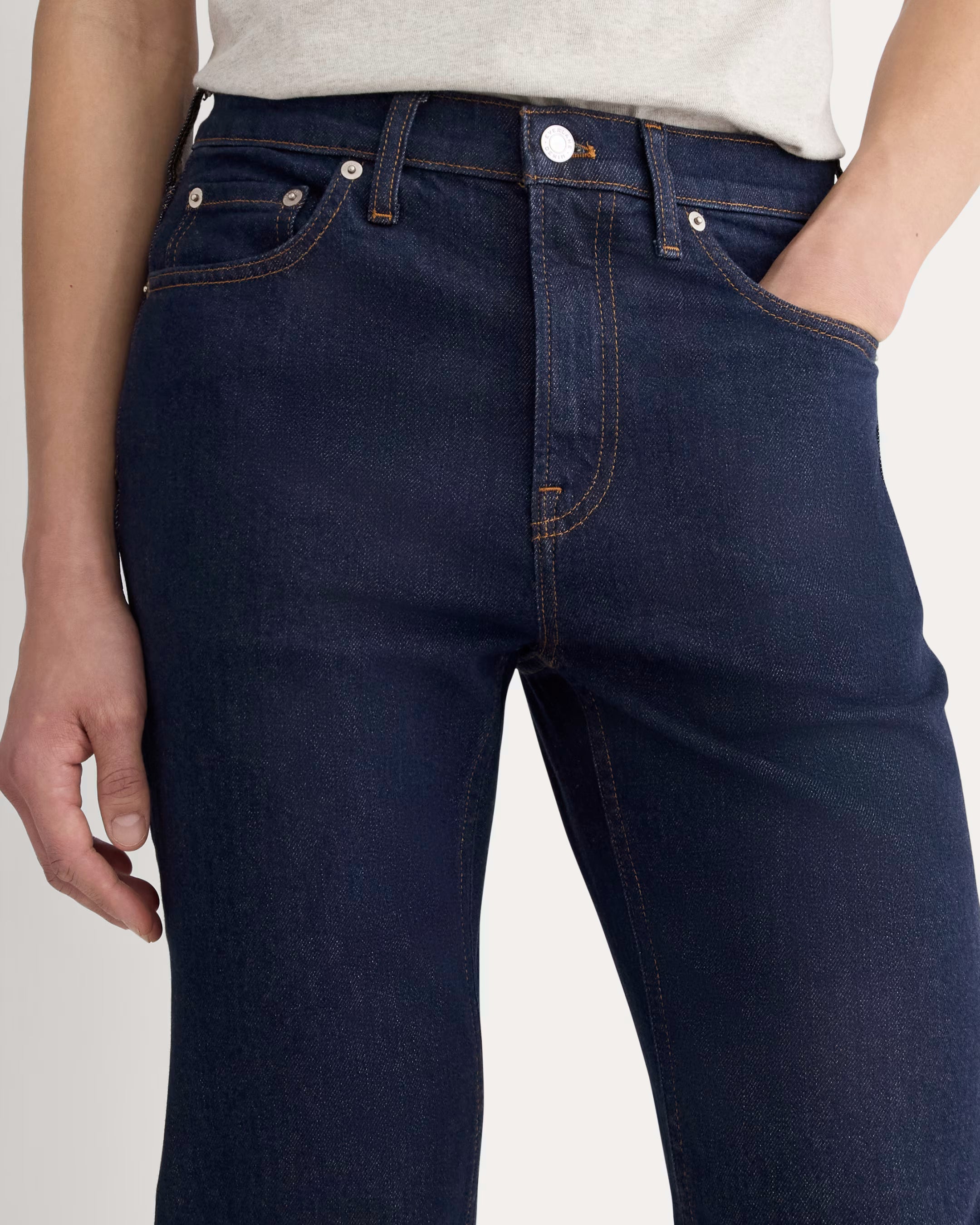 The Organic Cotton Straight-Leg Jean