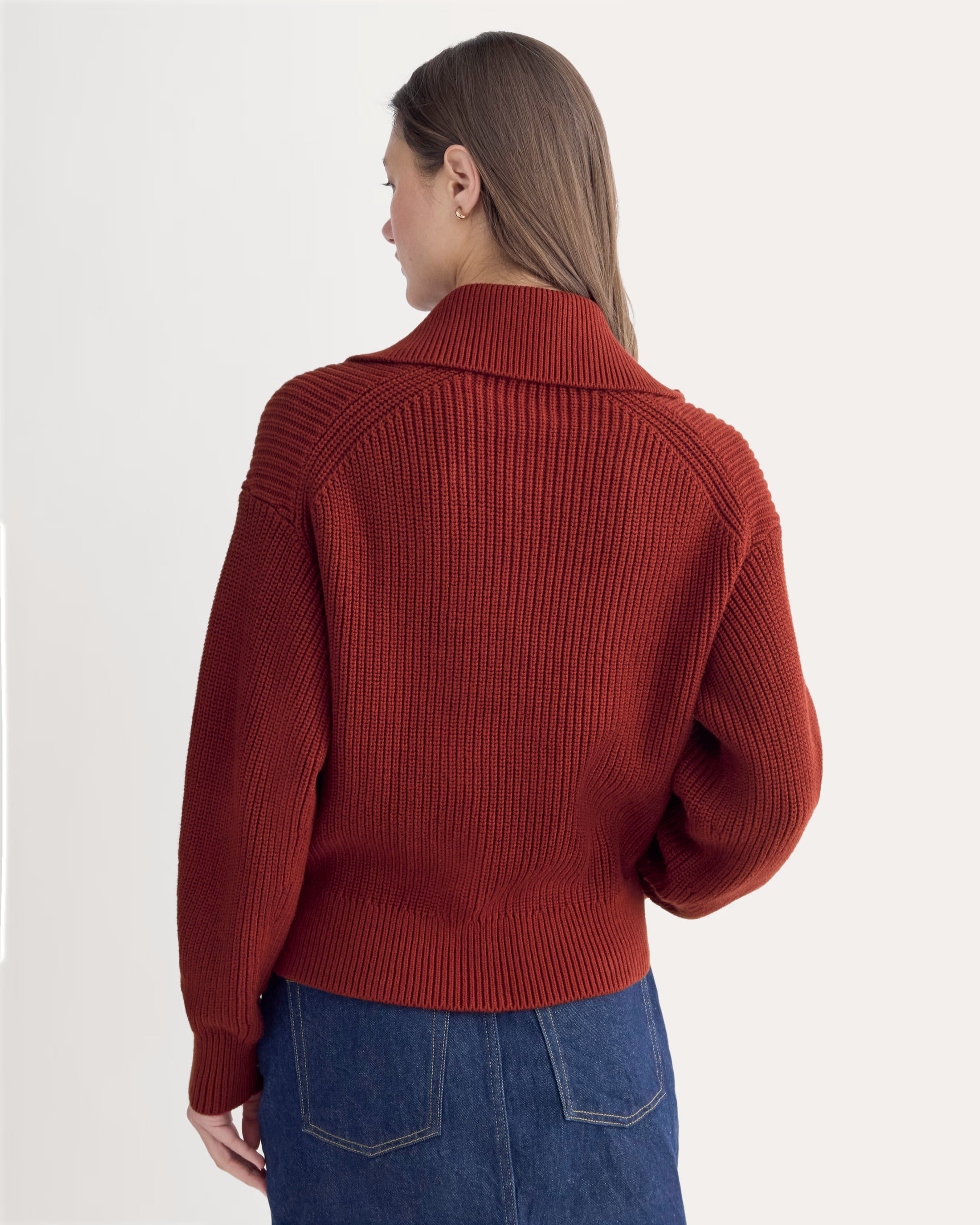 The Full-Zip Sweater Cotton